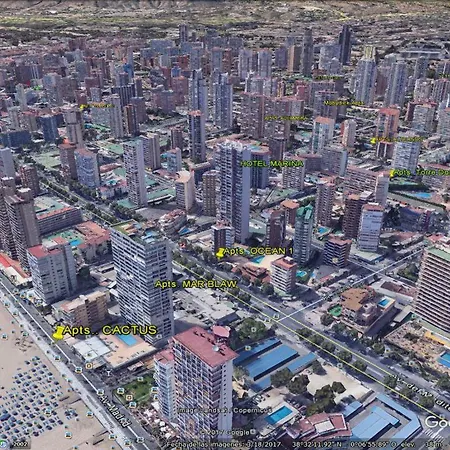 Cerca Playa-piscina-wifi-aire Acond, 5 Pers,-no-jovenes- Parking Extra 10 Eur Dia Benidorm