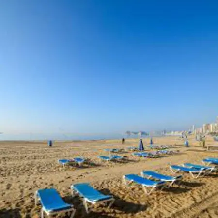 公寓 Benidorm Zona Tranquila Y Cerca Playa De Levante-Piscina-Wifi, Parking Extra *