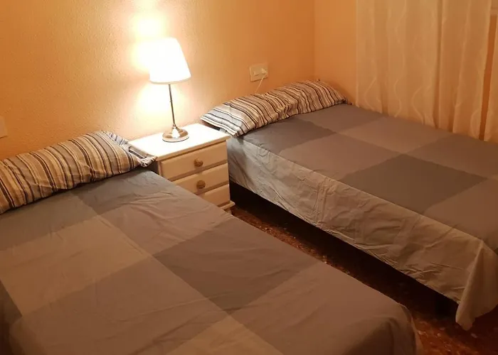En Playa Lev-alham-piscina-wifi-aire Acond, 5-1 Pers,-no-jovenes- Parking Es Extra *