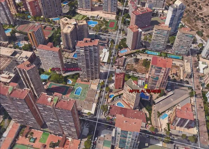 En Playa Lev-alham-piscina-wifi-aire Acond, 5-1 Pers,-no-jovenes- Parking Es Extra Apartamento Benidorm